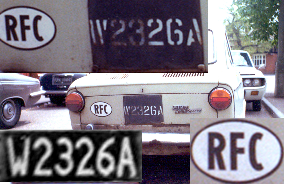 (CMR_63-85,63c)(RFC_63-72)-West-Buea_W-A_2326_r_(w-b)_RFC_oval_comp_Fiat850-Reigate1963VB