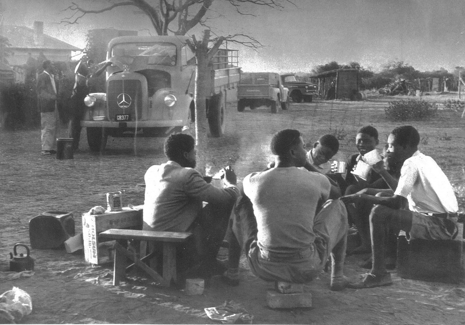 (NAM_20s-68)(SWA)-Grootfontein_GR_377_(w-b)_M-B_lorry-vbKS