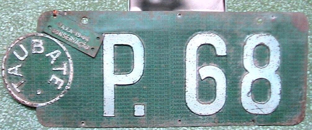 (BR_20s-41,3q)-Sao_Paulo,Taubate_SP_68_(w-g)_plate_anon