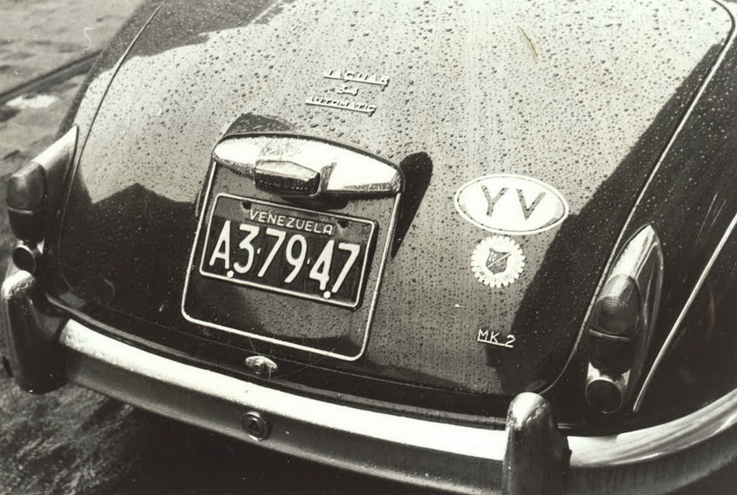 (YV_70s)-Caracas_A3-79-47_(w-g)_(YV_oval)_Jag-3-4Mk2-vbYV189KS
