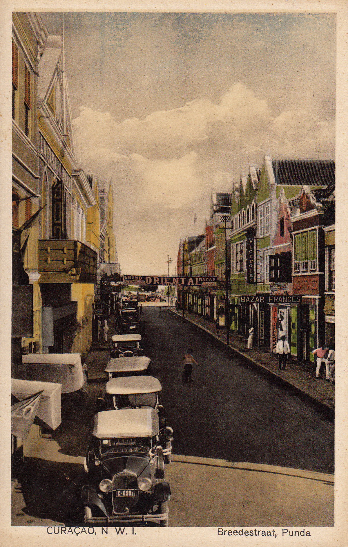 (NA_Curacao_29)_C-699_Breedestraat,_postcard_weebly-comPL