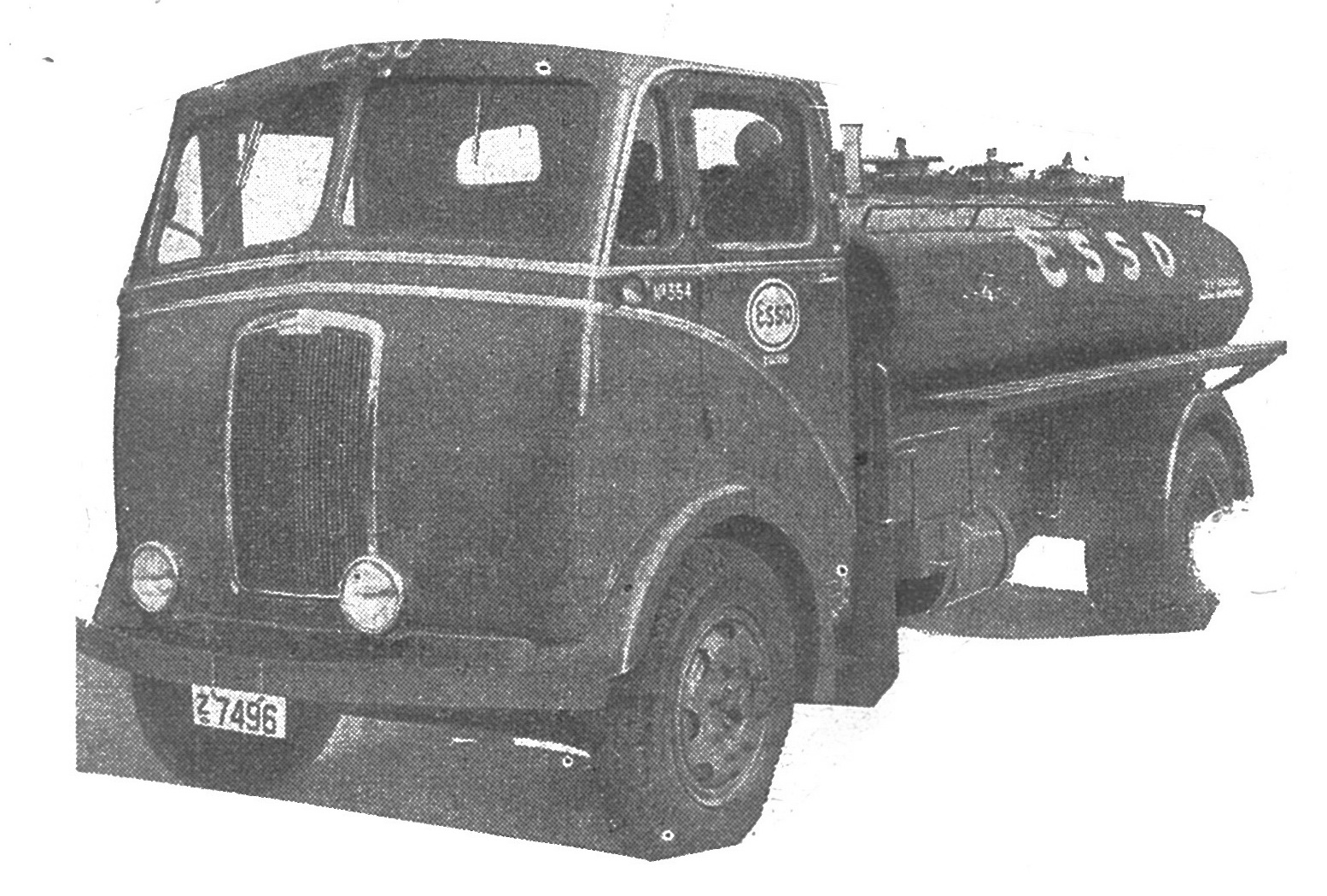 (DK-comv_50-58)-Ribe,Esbjerg-_Z_7496_(b-y)_Thorneycroft_lorry-vbDK524KS