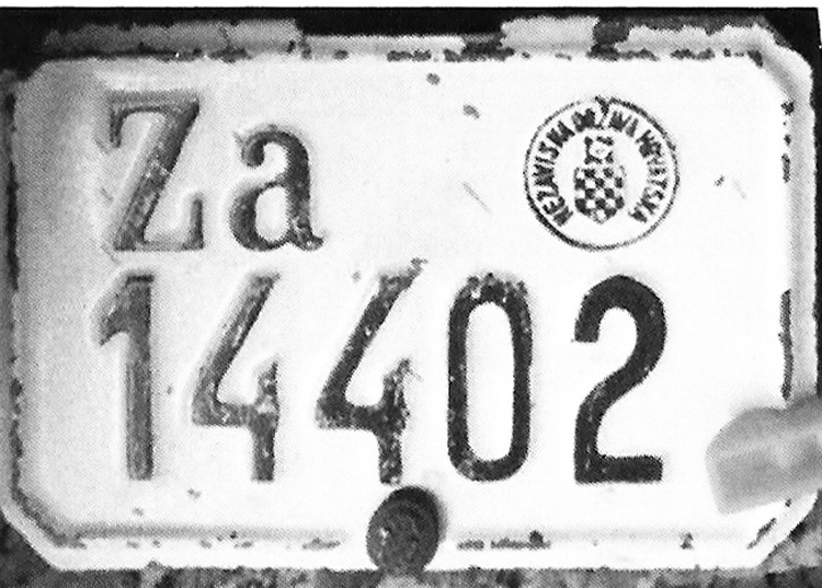 (YU_Croatia_41-45)(NDH)-Zagorje,Varaždin,Independent_Croatian_Protectorate,_Za_14402_mc_plate-RPWO175-AK